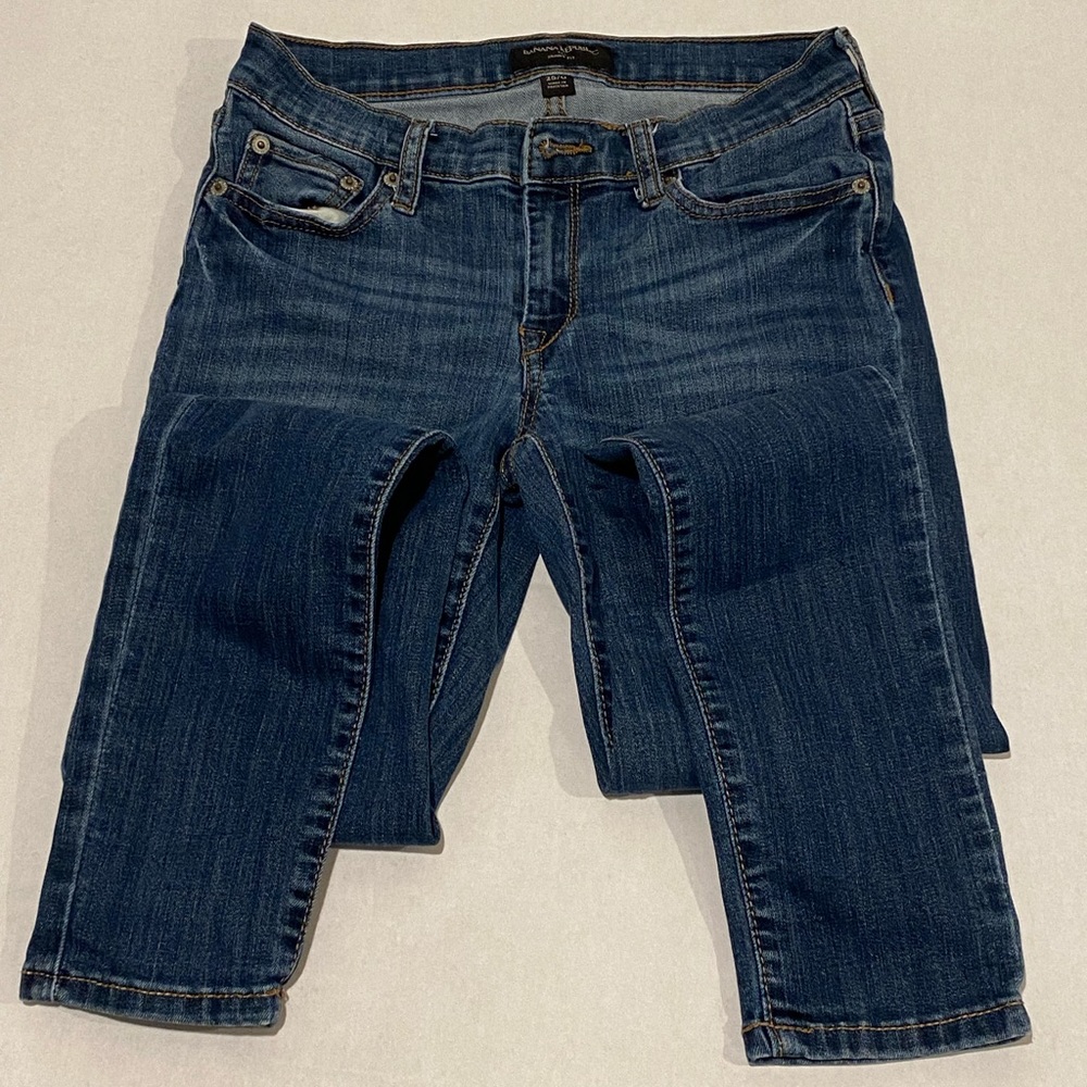 Banana Republic Skinny Jeans - Med Wash 25/0